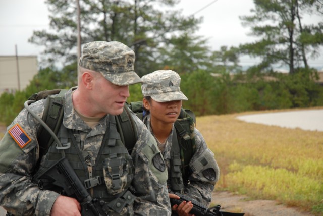Drill sergeants take on skill challenge