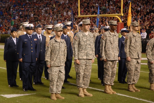 Gamecocks honor wounded warriors