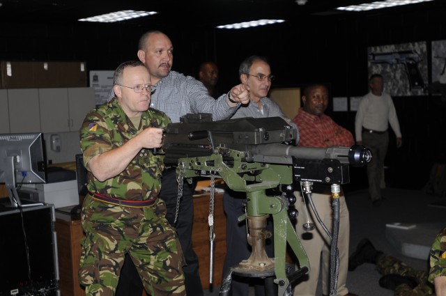 Senior British logisticians visit 7th Sustainment Brigade