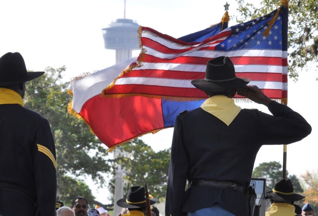 Buffalo Soldiers-Saluting