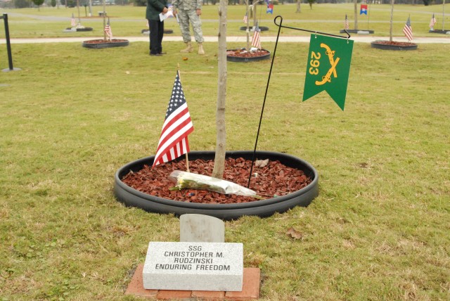 Warriors Walk Tree Dedication