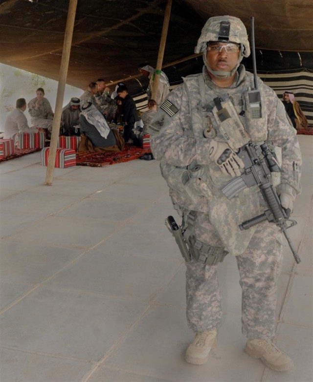 Security Soldiers protect key leaders throughout Iraq