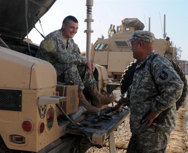 Security Soldiers protect key leaders throughout Iraq