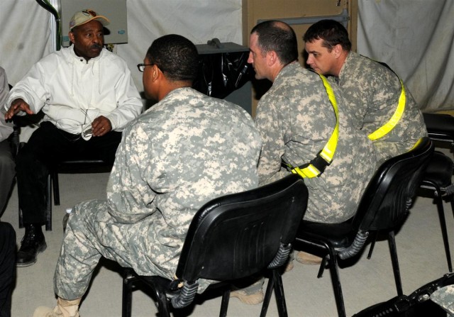 Senators visit deployed Soldiers