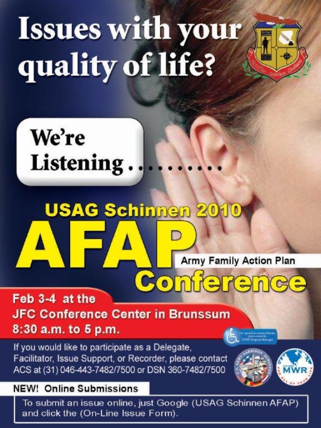 USAG Schinnen hosts Tri-Border AFAP