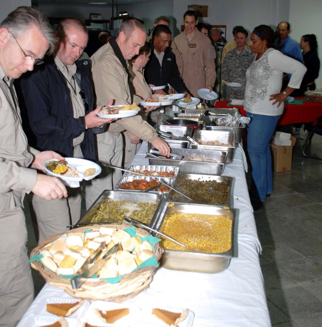 Camp Wolfe Thanksgiving Feast