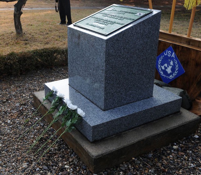 Fallen JSA Soldier honored at memorial ceremony