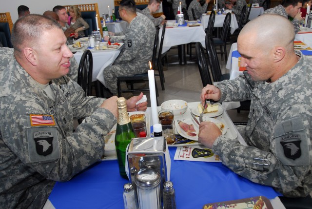 A Thanksgiving Celebration with the 101st CAB Family
