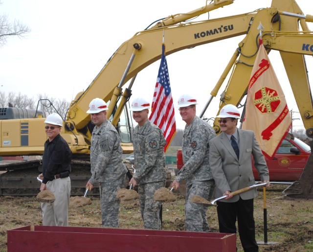 Officials break ground on addition to commissary