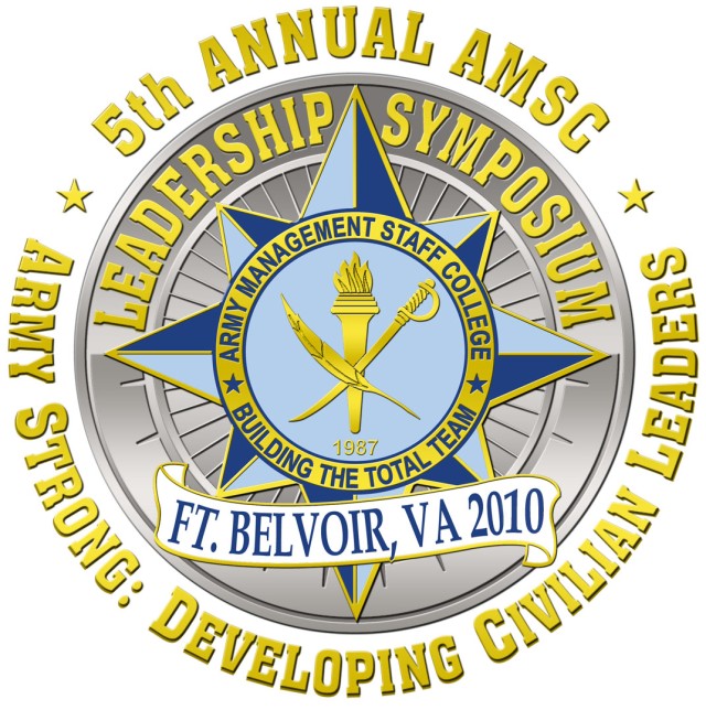 Army Management Staff College 5th Annual Leadership Symposium Logo