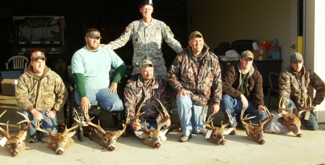 Blue Grass Army Depot Hosts Wounded Warriors Deer Hunt