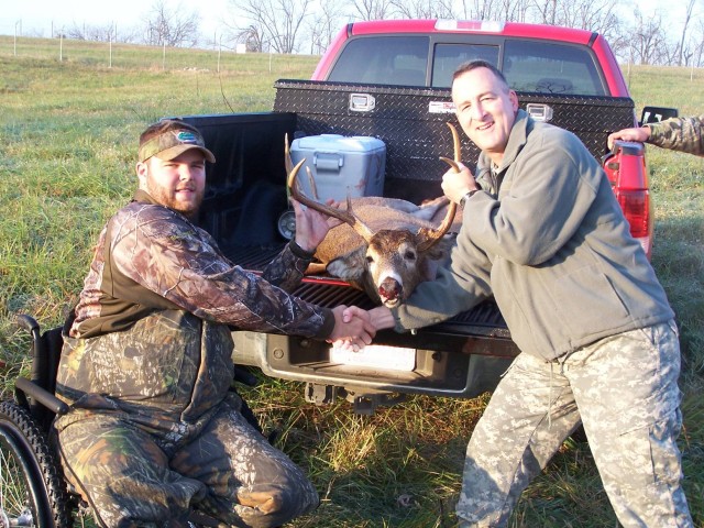 Blue Grass Army Depot Hosts Wounded Warriors Deer Hunt