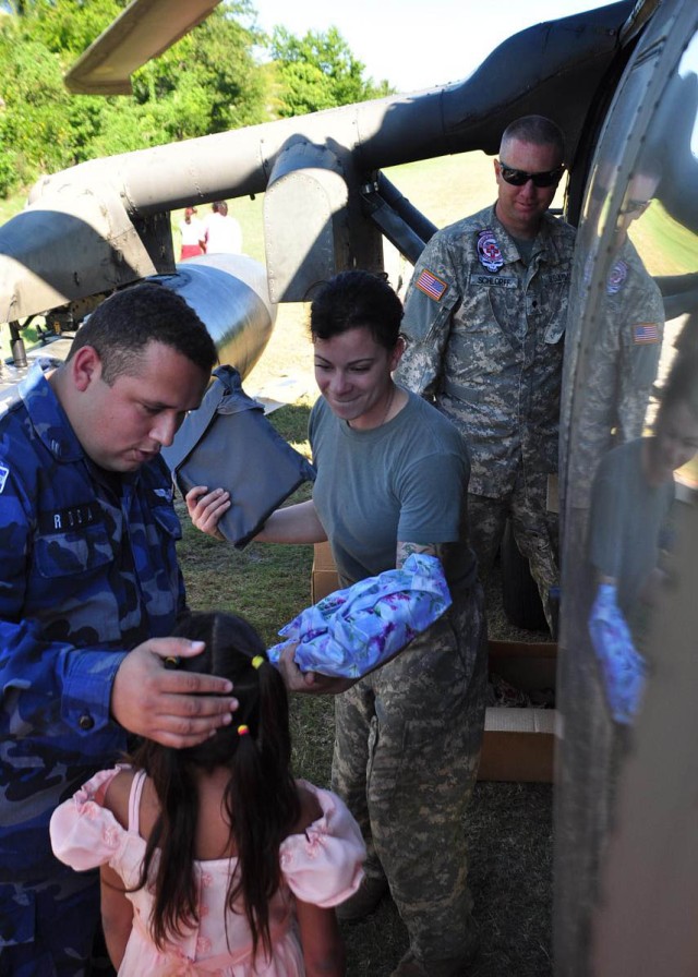 U.S. military docs treat nearly 3,000 people in storm ravaged El Salvador