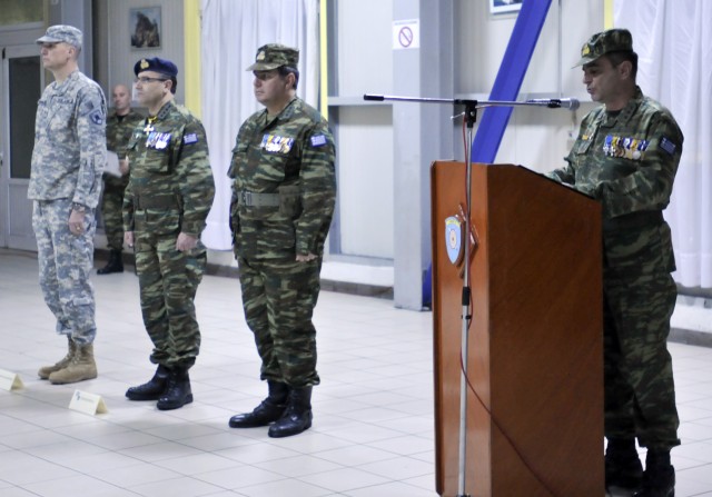 New unit takes charge of Task Force Hellas in MNTF-E