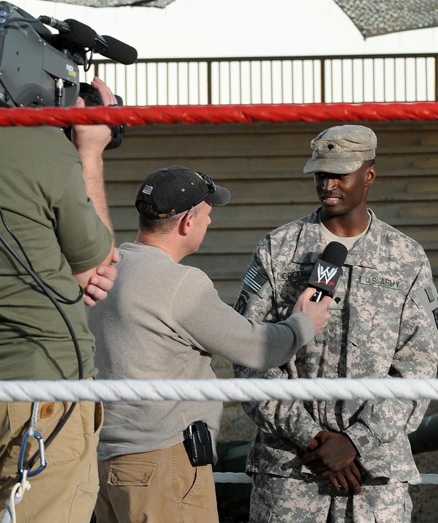 WWE holds national anthem singing contest at Holt Stadium | Article | The  United States Army