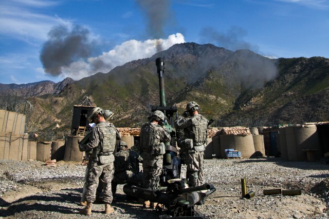 Artillery in Afghanistan