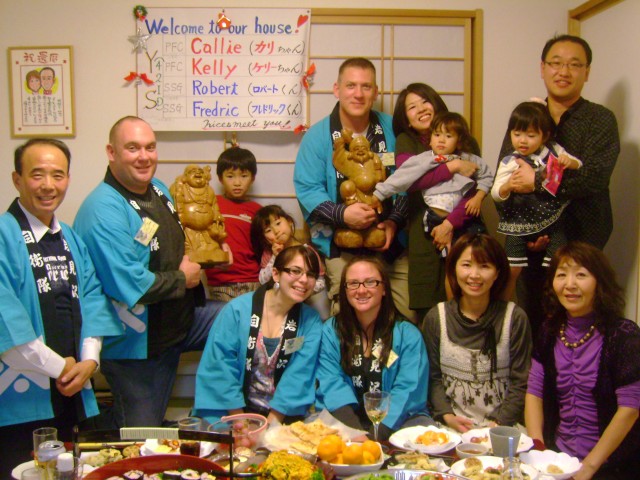 New York Army National Guard Soldiers Visit With Japanese Families