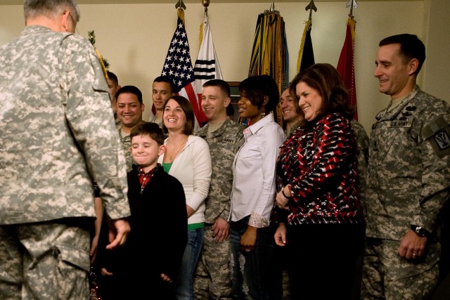 Chief of Staff of the Army, Gen. George W. Casey Jr., and Army families