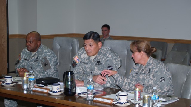 FORSCOM Deputy Commander visits 3d ESC, talks ARFORGEN