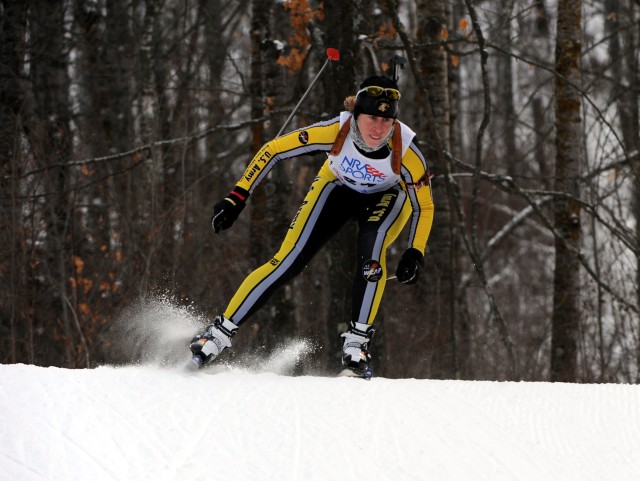 Lieutenant skis to victory