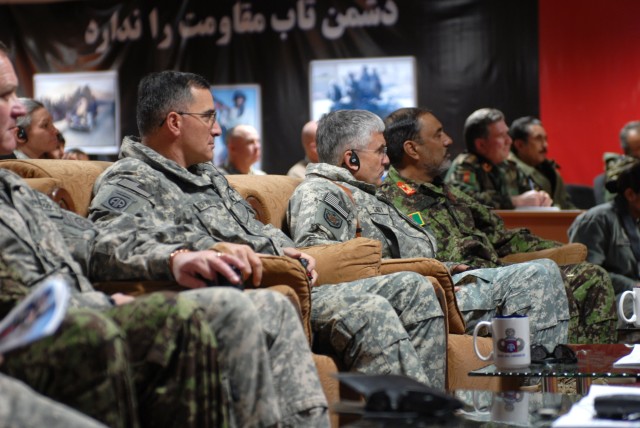 Chief of Staff Makes Holiday Visits in Afghanistan