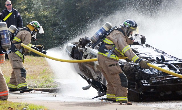 Fort Rucker Soldiers, civilians react to mock attack
