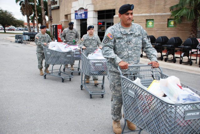 Deployed Soldiers raise money for Toys for Tots