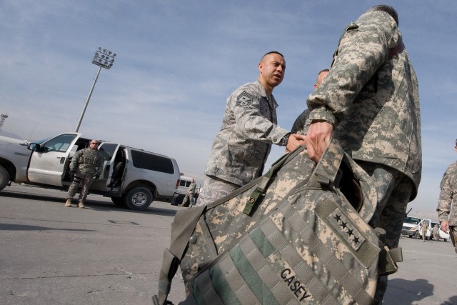 Chief of Staff Gen. Casey visits Afghanistan on All Points Tour