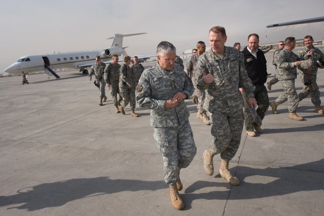 Chief of Staff Gen. Casey visits Afghanistan on All Points Tour