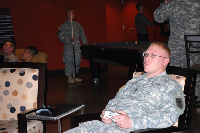 One of Army&#039;s First Warrior Zone opens, Fort Riley, Kansas DFMWR