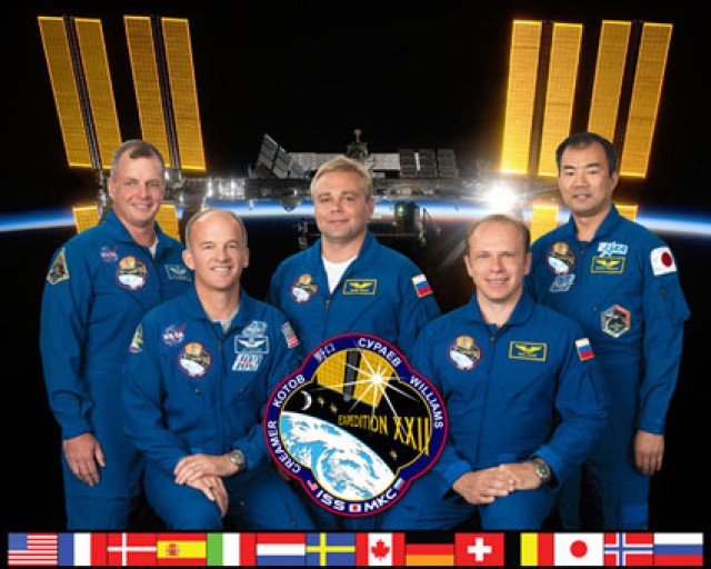 International Space Station Expedition 22 crew