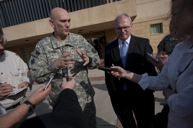 Hill, Odierno Discuss Iraq Election, Relations With Iran