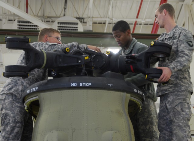 6th Battalion, 101st Combat Aviation Brigade Boeing Unit Fielding Ceremony