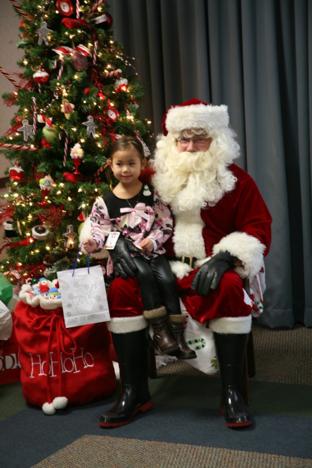 Sitting with Santa