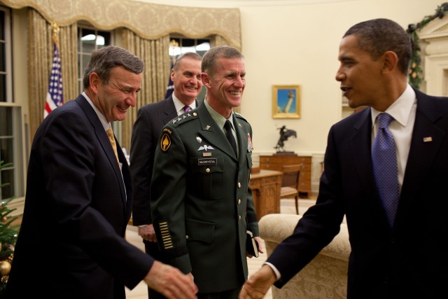 President in Oval Office