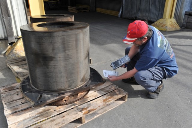 IUID, AIT track parts for the depot