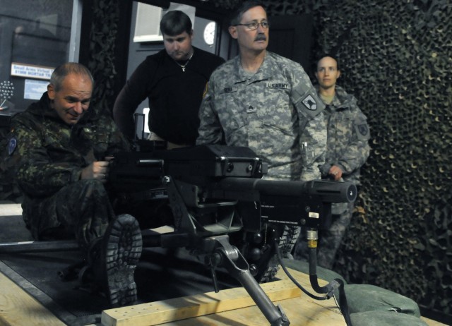 KFOR commander visits troops