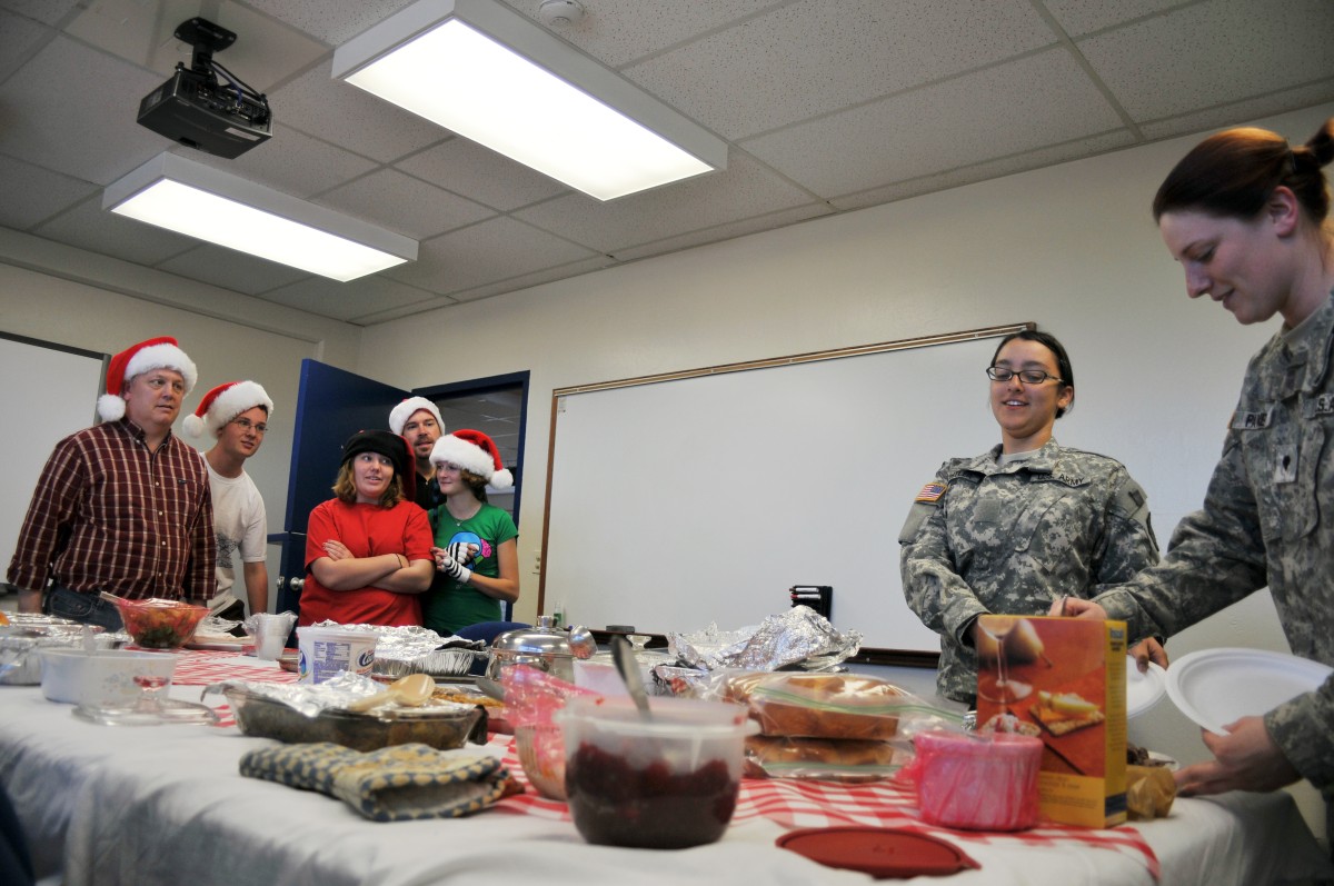 Soldiers find way to have a merry military Christmas Article The