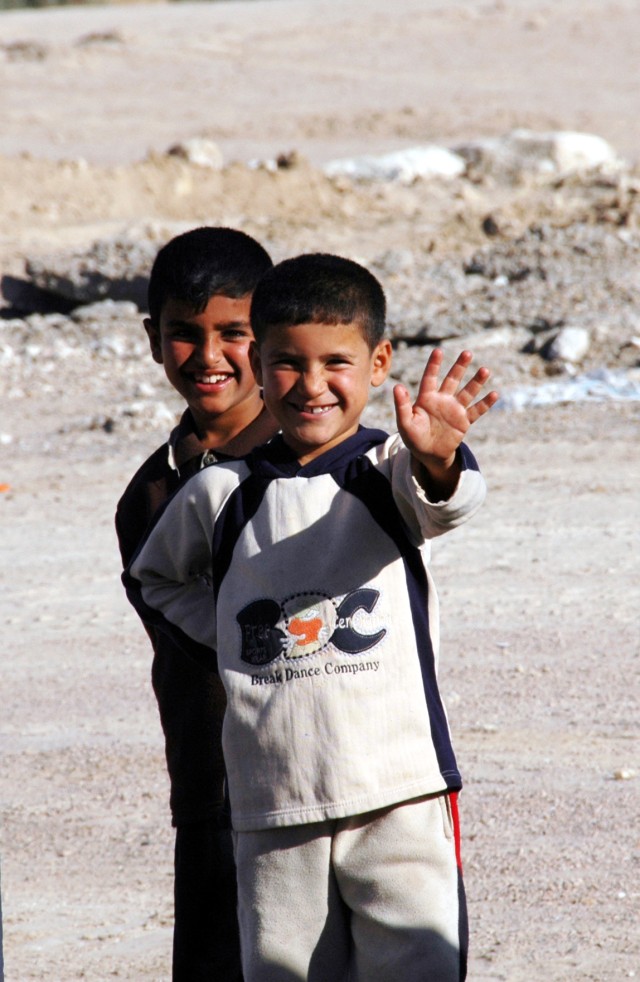 Al-Mazraa school students