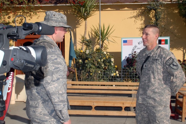 Nevada Guardsman Receives Battlefield Promotion