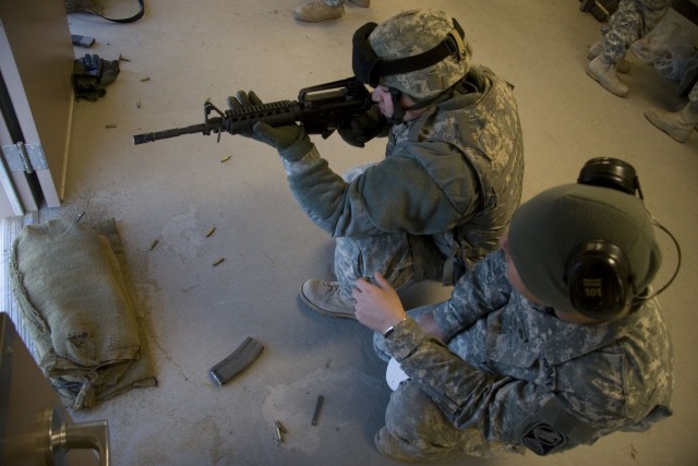 Soldiers from the 49th MD Battalion learn multiple skills