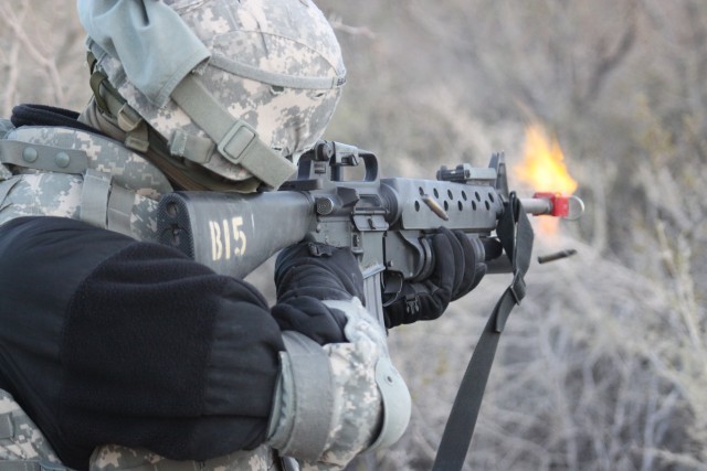 Preparing for live-fire exercise