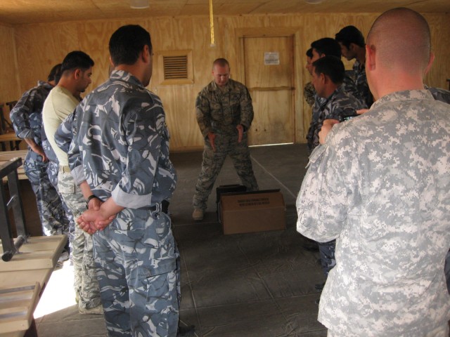 Training with the Iraqis