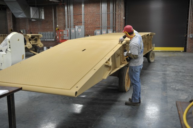 AVLB repair shop gets new home