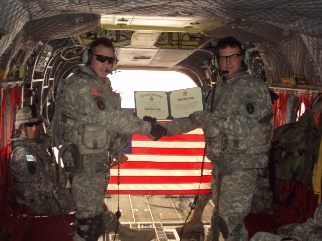Charlie Company Reenlistment