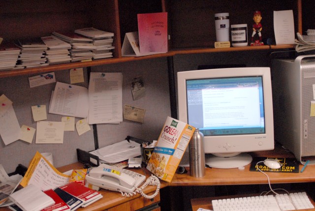 Clean your desk and other broken New Year&#039;s resolutions