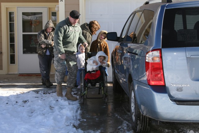 Fort Carson Family gets holiday wish