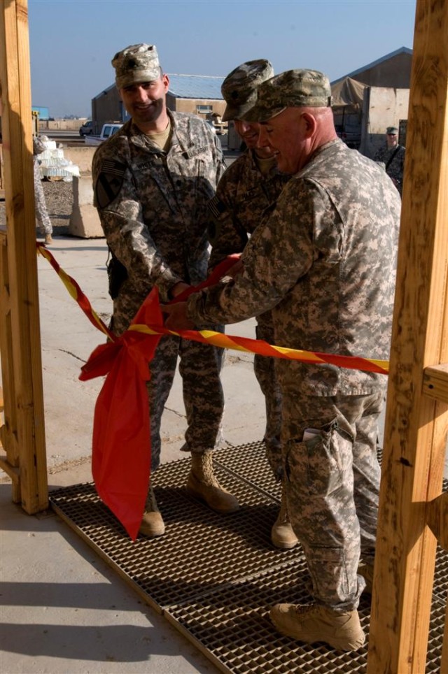 Camp Taji unveils new rotary passenger terminal