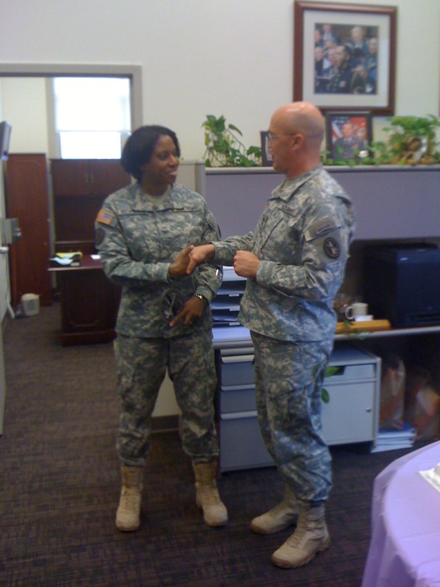 Command says farewell and thanks to Col. Tracey Nicholson