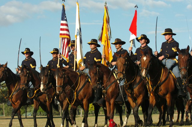 Fort Carson Mounted Color Guard competes in National Cavalry ...